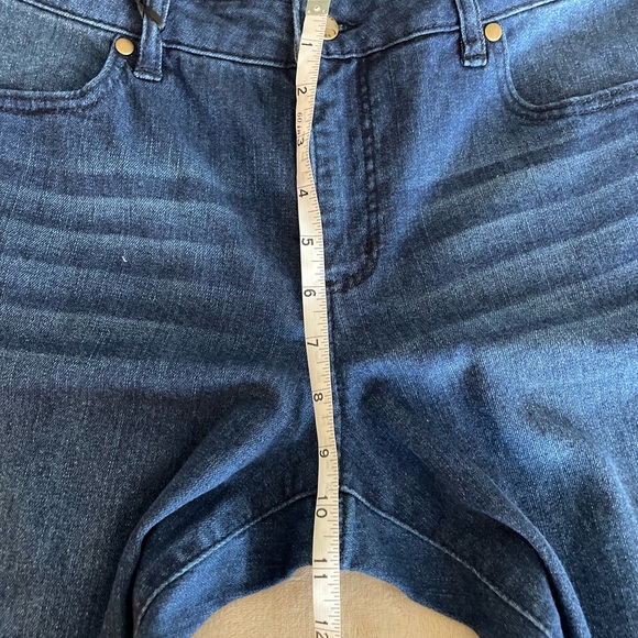 Measure and Made Wide Leg Crop Straight Jeans - Size 14 - Picture 9 of 16